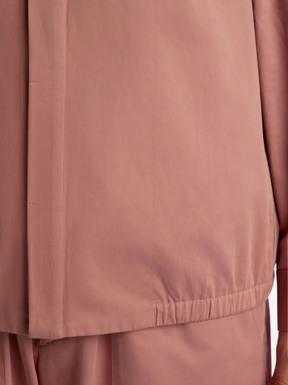 12 STOREEZ Shirtjack met knopen en lange mouwen Roze