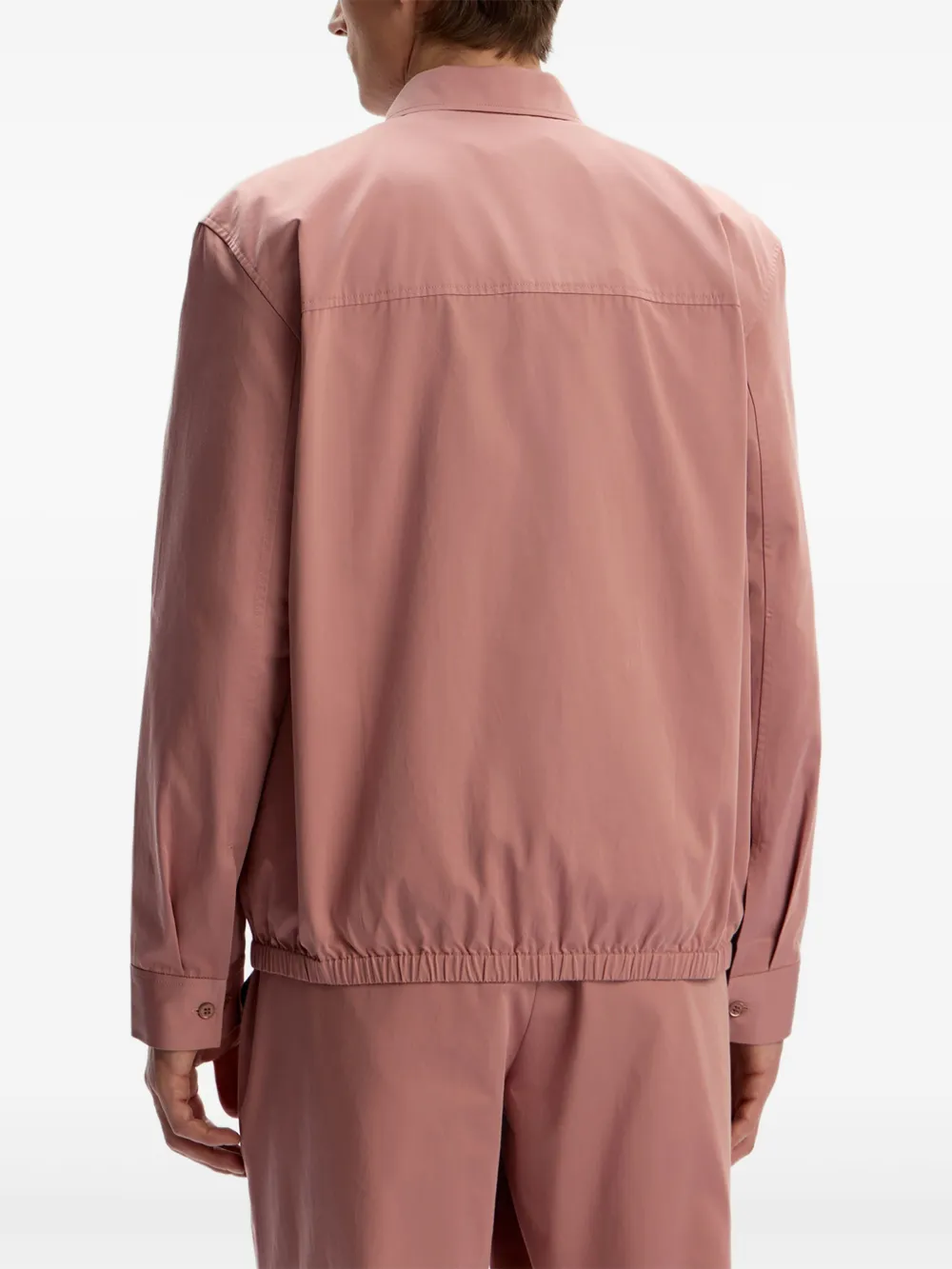 12 STOREEZ Shirtjack met knopen en lange mouwen Roze