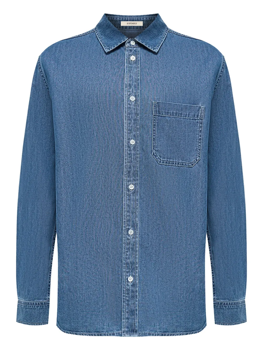 12 STOREEZ camisa vaquera | azul | Image 1