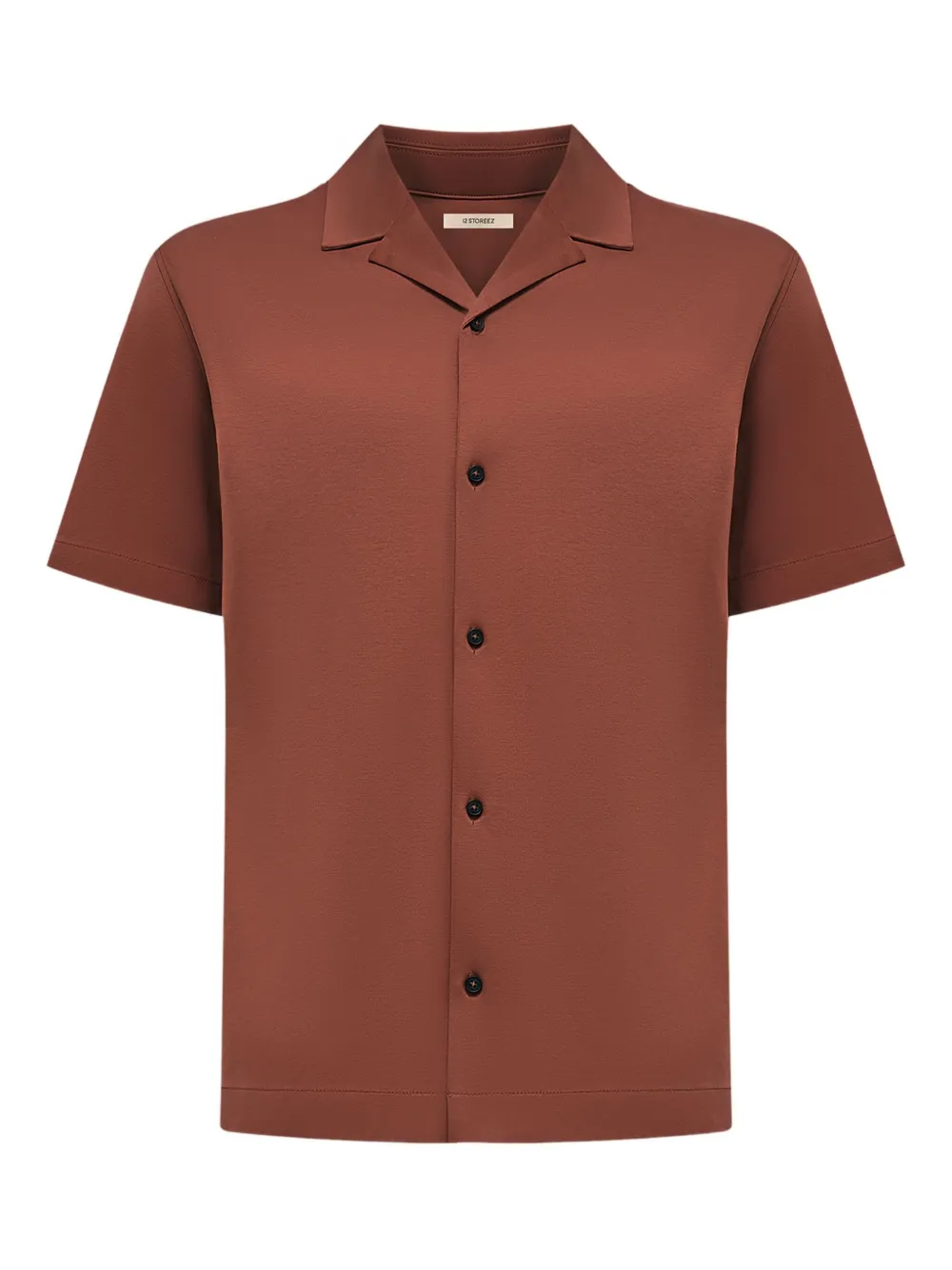 12 STOREEZ camisa con botones | rojo | Image 1