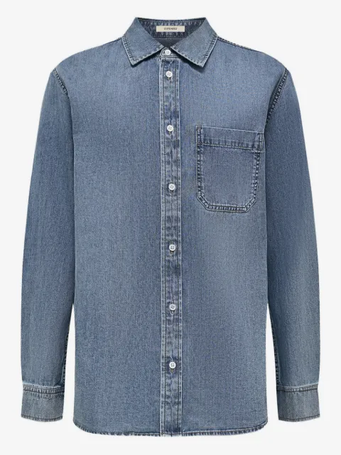 12 STOREEZ Jeanshemd mit Tasche