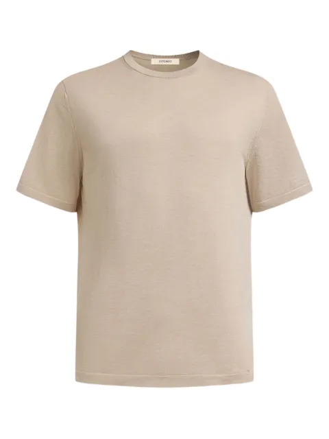 12 STOREEZ silk-cotton T-shirt