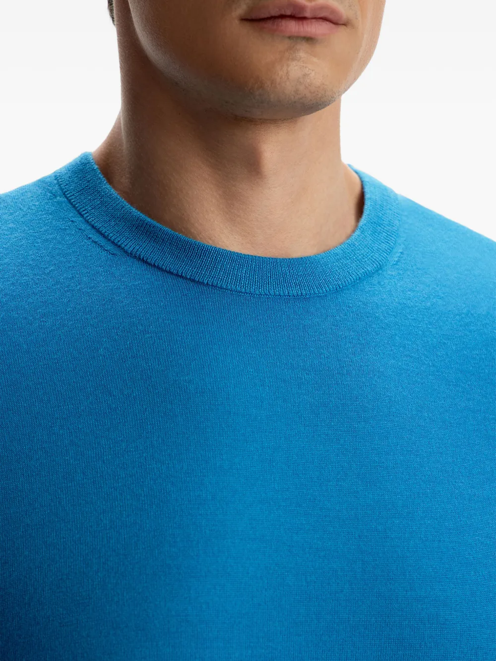 12 STOREEZ Trui met ronde hals Blauw