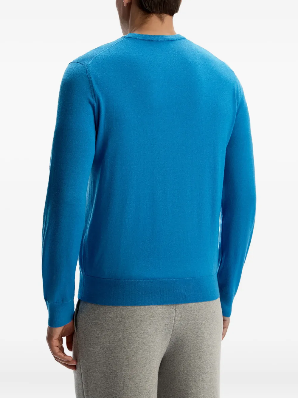 12 STOREEZ Trui met ronde hals Blauw