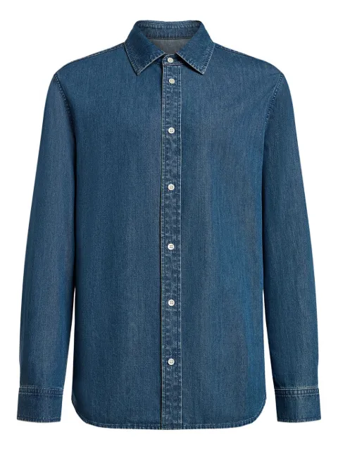 12 STOREEZ buttoned denim shirt