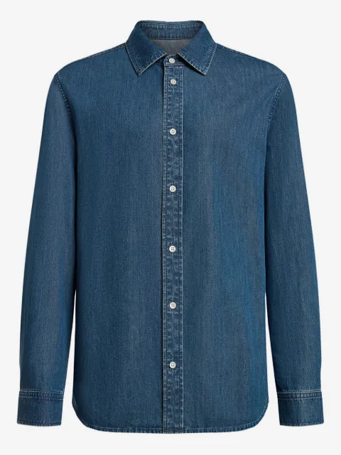 12 STOREEZ buttoned denim shirt