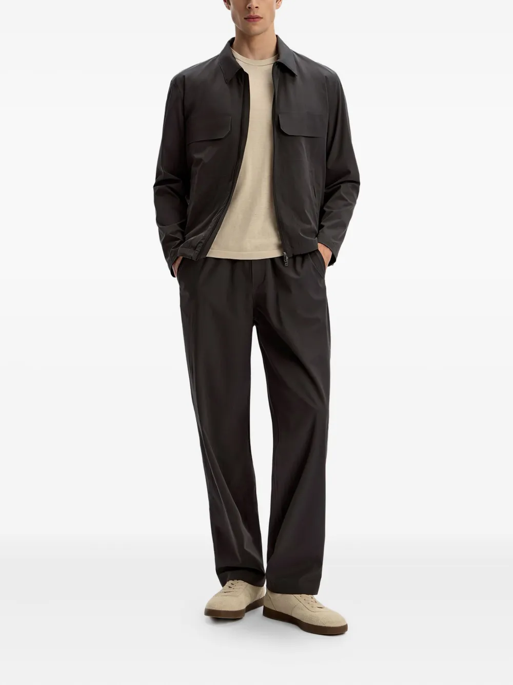 12 STOREEZ tech-shell trousers | Regular-Fit & Straight Leg Pants | Image 2