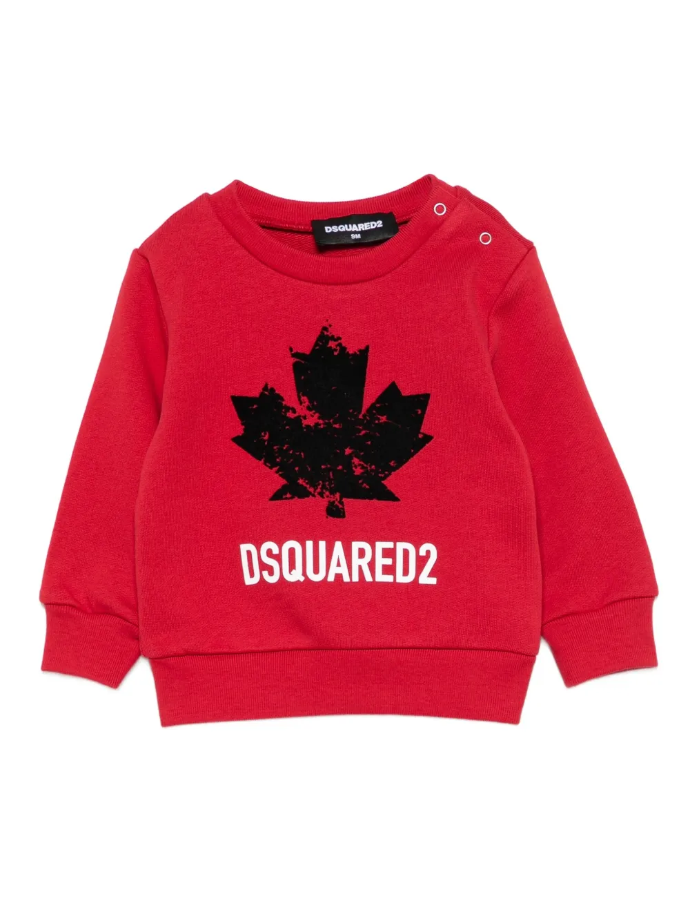 DSQUARED2 KIDS sudadera con estampado gráfico | rojo | Image 1