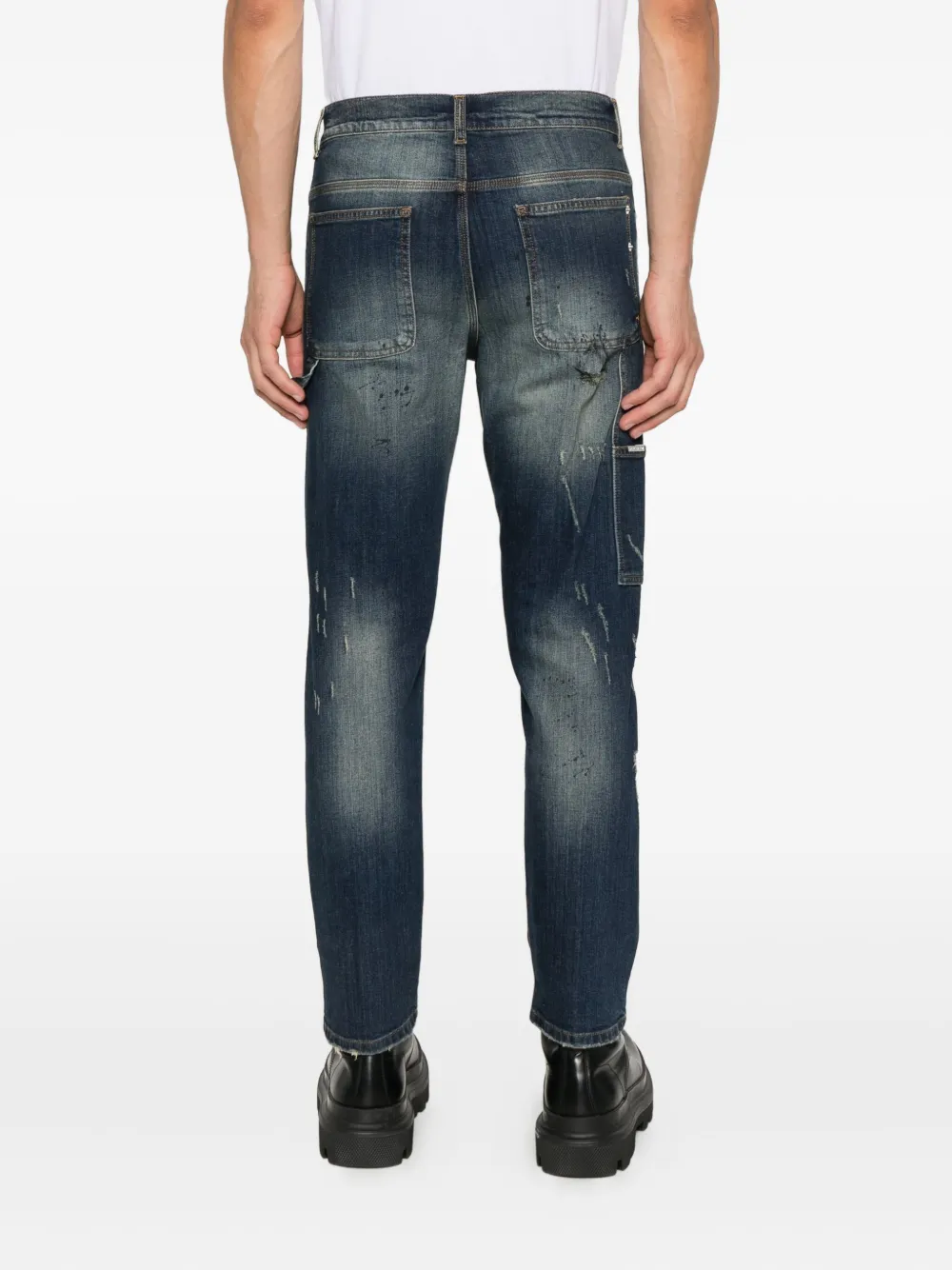 YES LONDON Jeans met effect Blauw