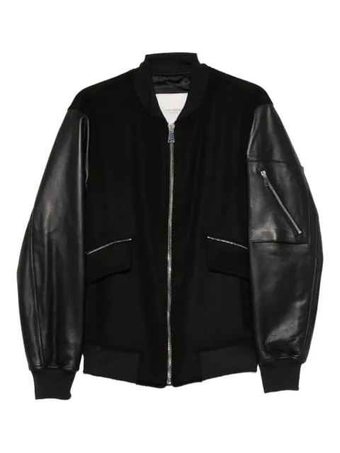 YES LONDON panelled zip-up jacket