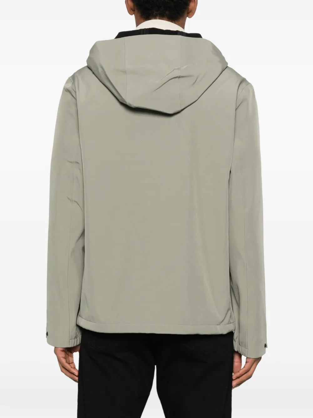 Rains Suva Hooded Waterproof Jacket In Gray