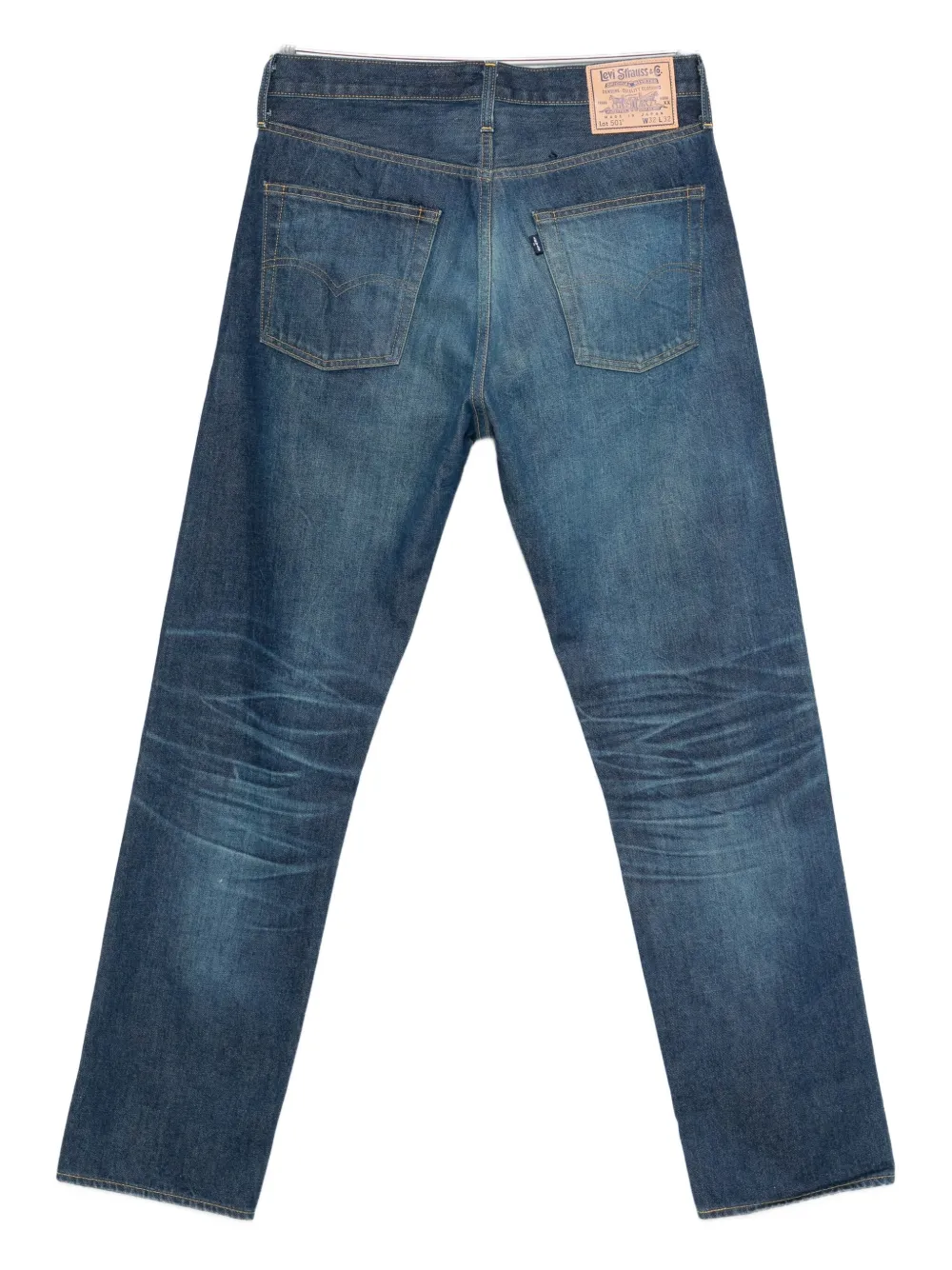 Levi's straight-leg jeans - Blauw