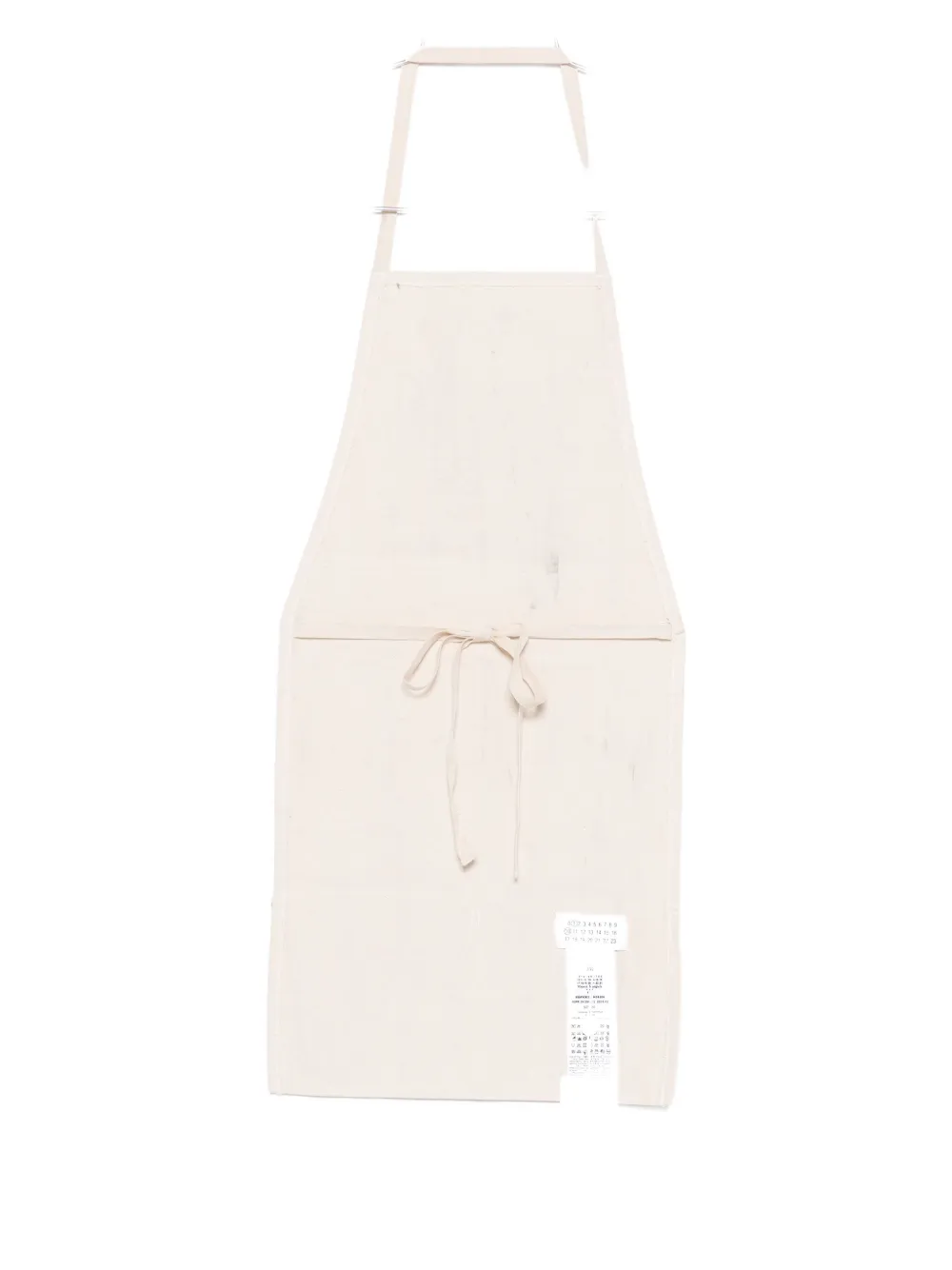 Maison Margiela Graphic-print Apron In Neutral