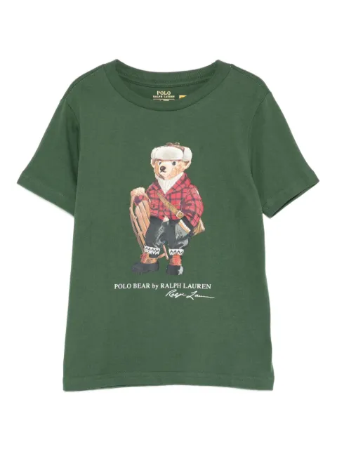 POLO RALPH LAUREN KIDS T-Shirt mit Polo Bear-Print