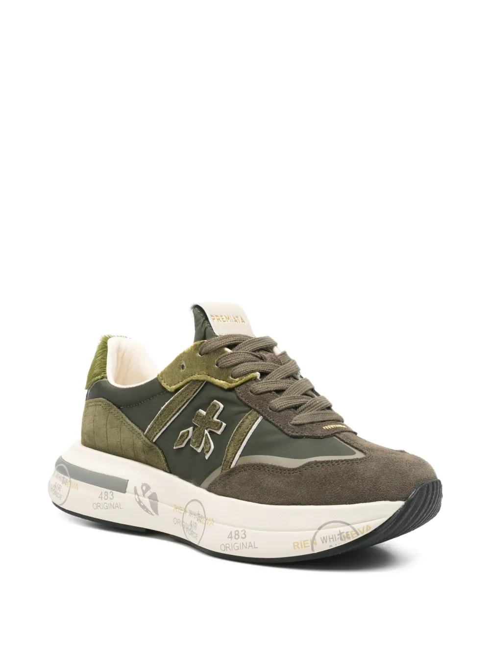 Premiata Cassie 7678 sneakers - Groen