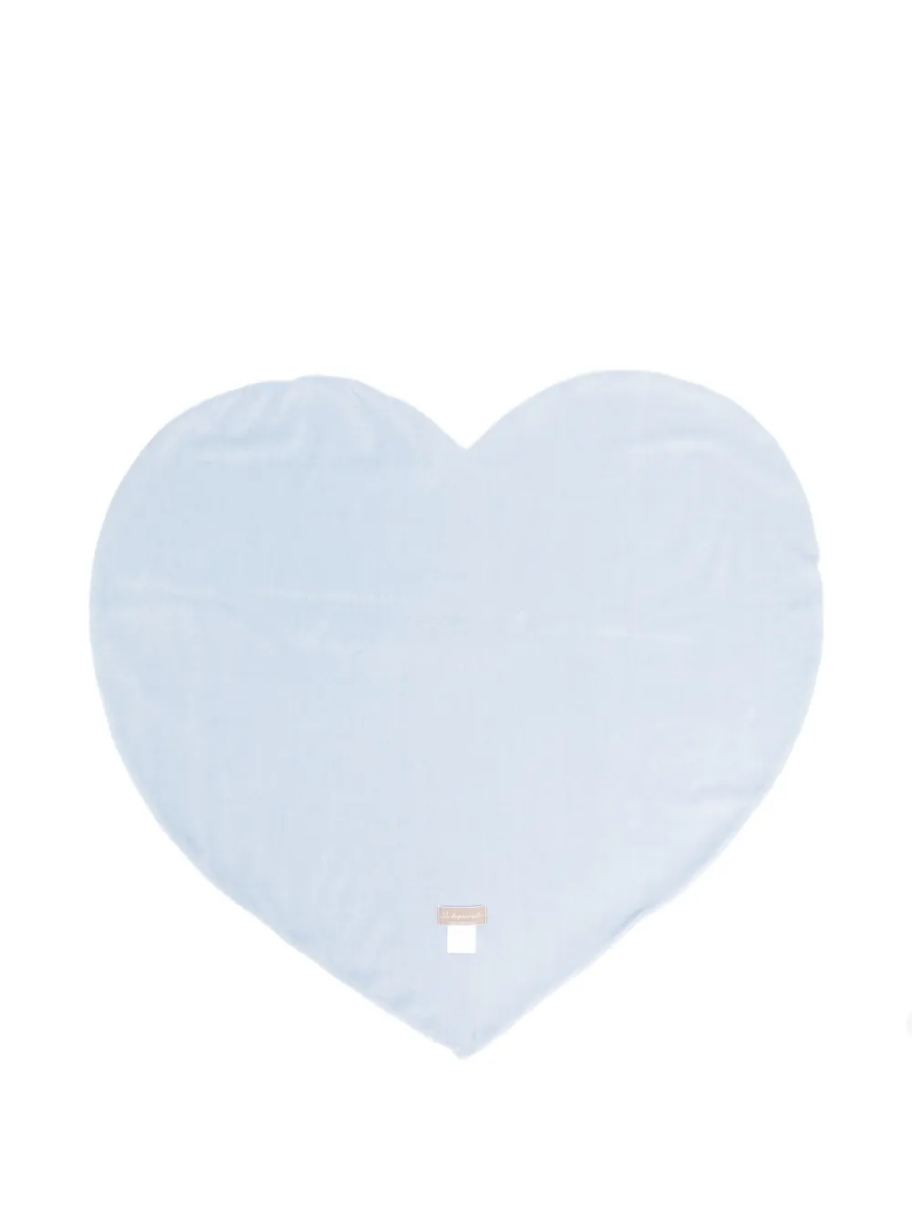 La Stupenderia Hartvormige deken - Blauw