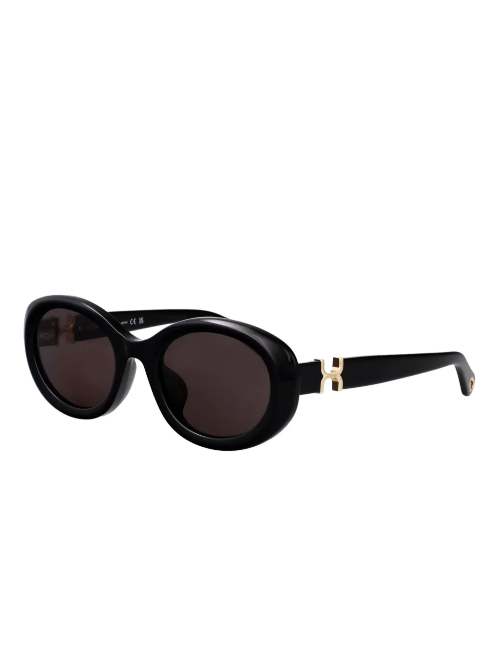 Chloé Eyewear Marcie oval sunglasses - Zwart