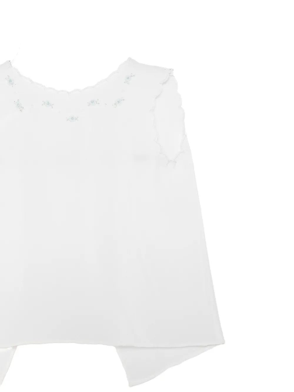 Mariella Ferrari Top met borduurwerk Wit