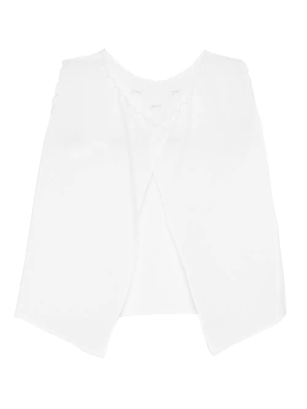 Mariella Ferrari Top met borduurwerk Wit