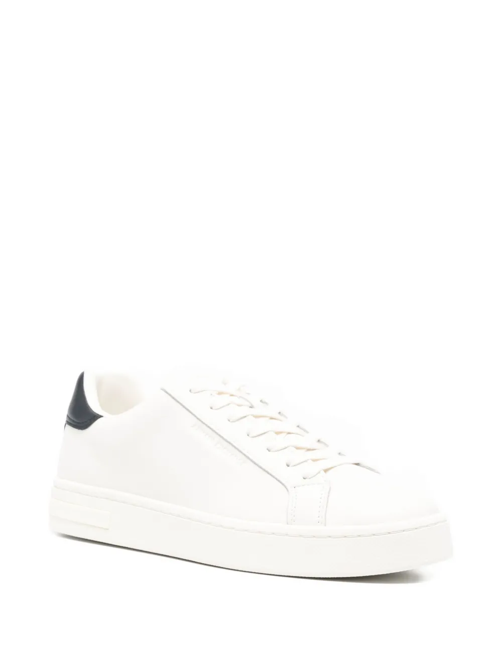 Armani Exchange logo sneakers Wit