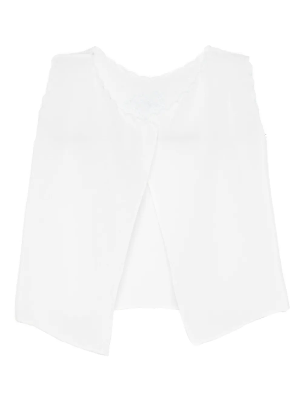 Mariella Ferrari Top met borduurwerk Wit