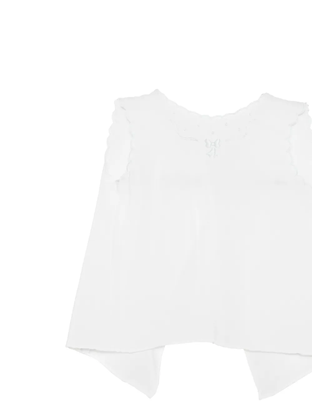 Mariella Ferrari Top met borduurwerk Wit