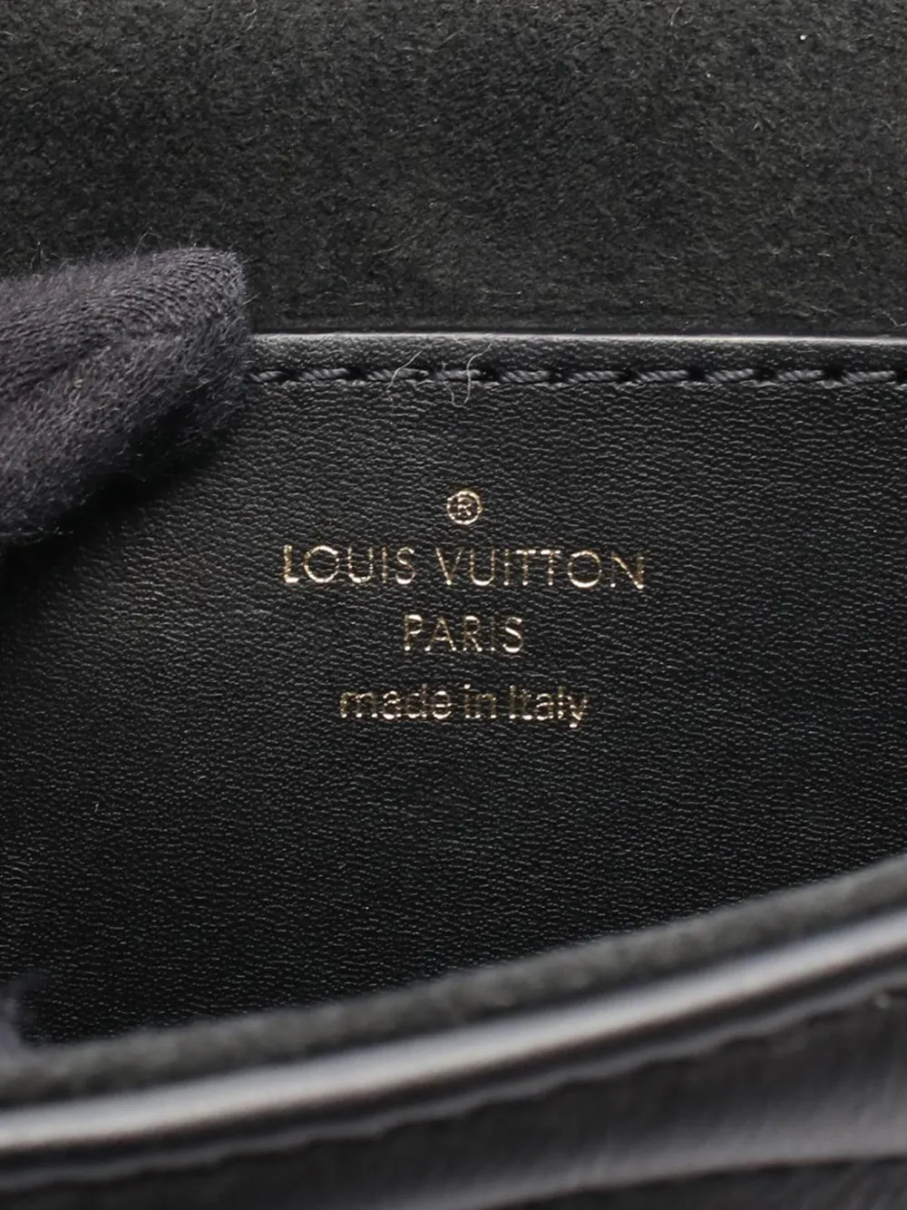 Pre-owned Louis Vuitton 2021-2025 New Wave Multi Pochette Satchel In Black