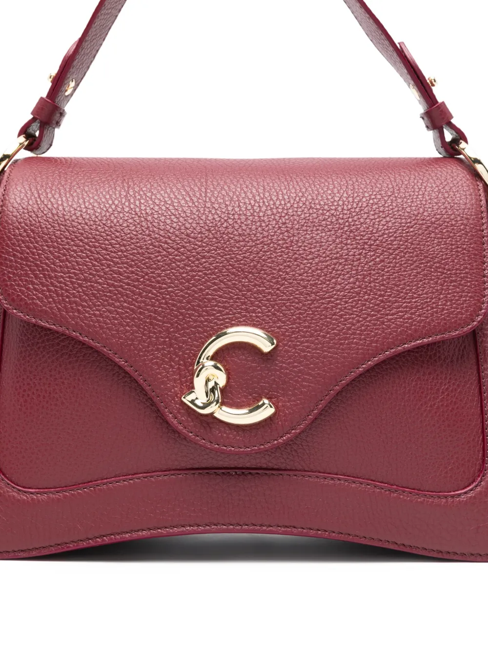 Coccinelle Tas met logoplakkaat Rood