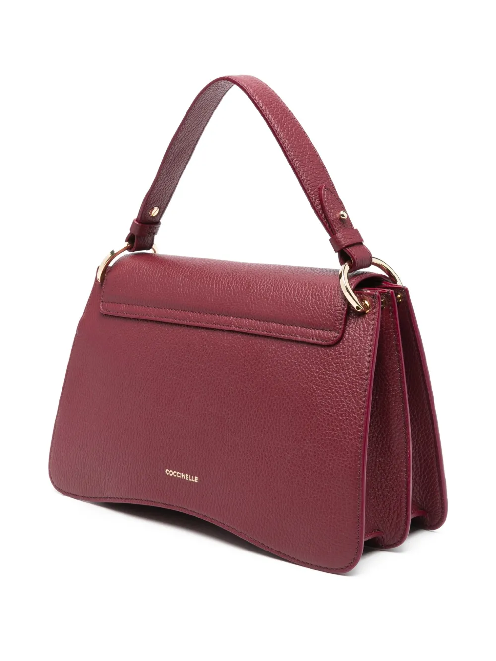 Coccinelle Tas met logoplakkaat Rood