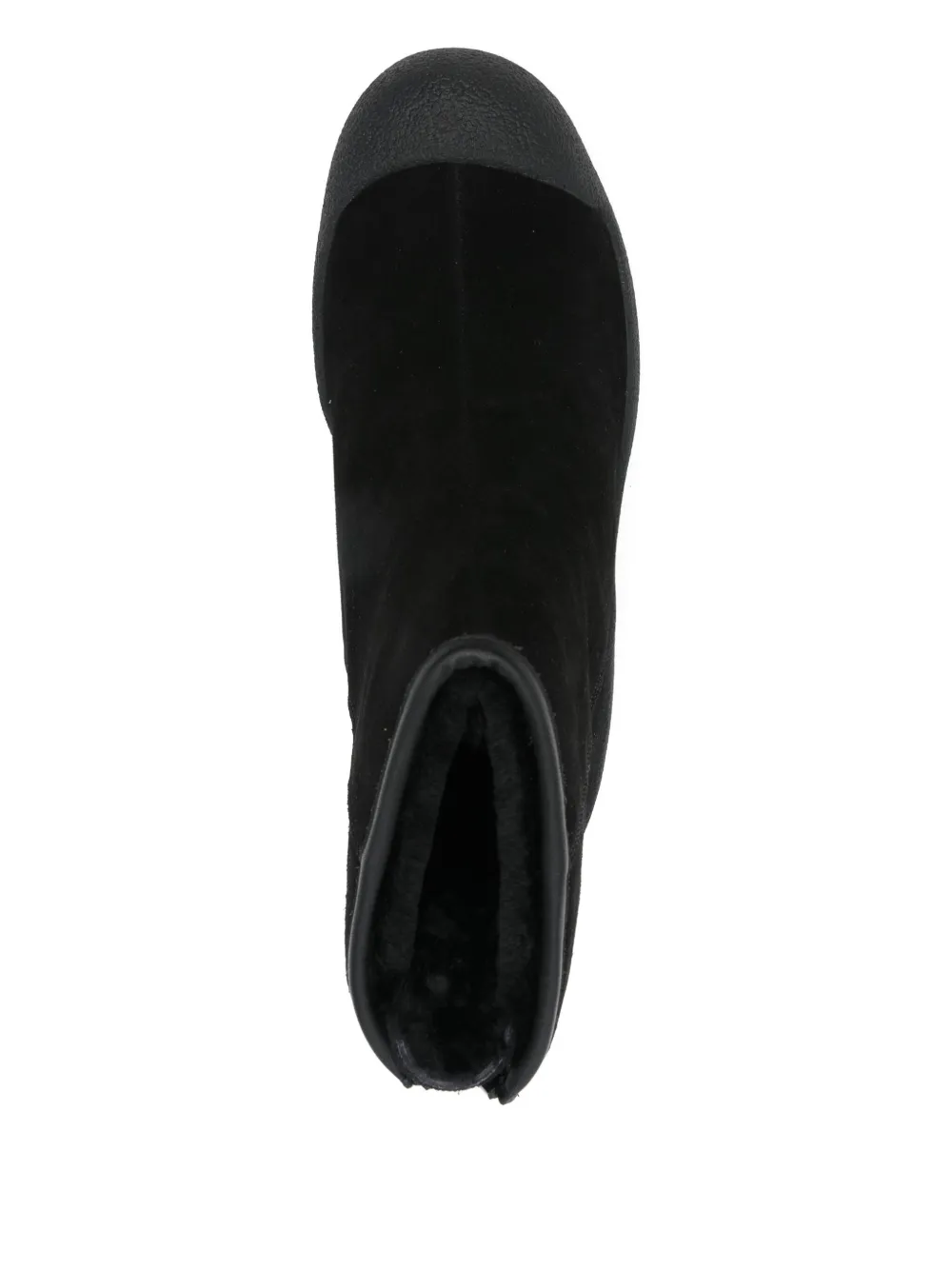 Bally 50mm suede boots Zwart