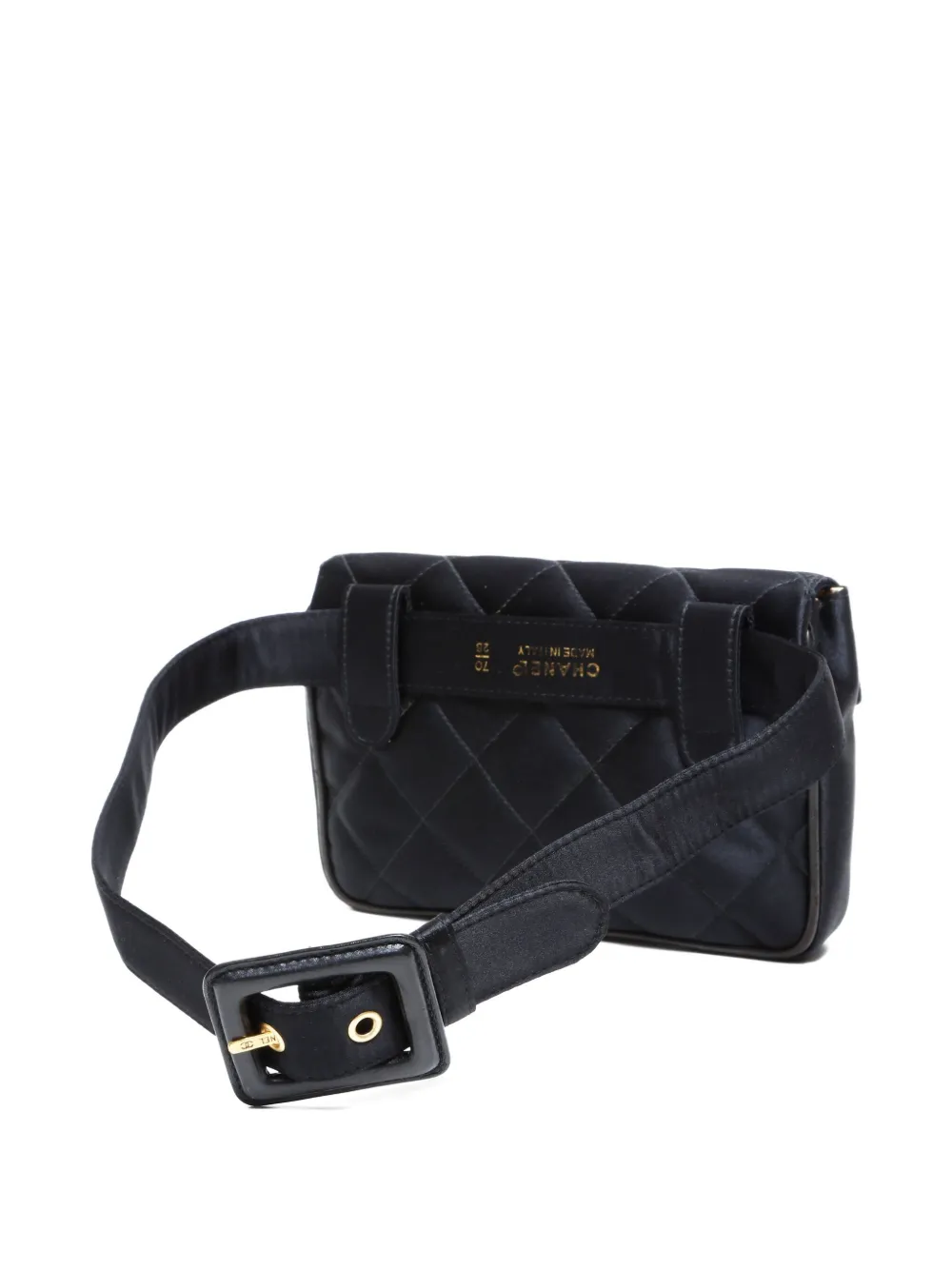 CHANEL Pre-Owned 1994-1996 matelassé beltbag - Zwart