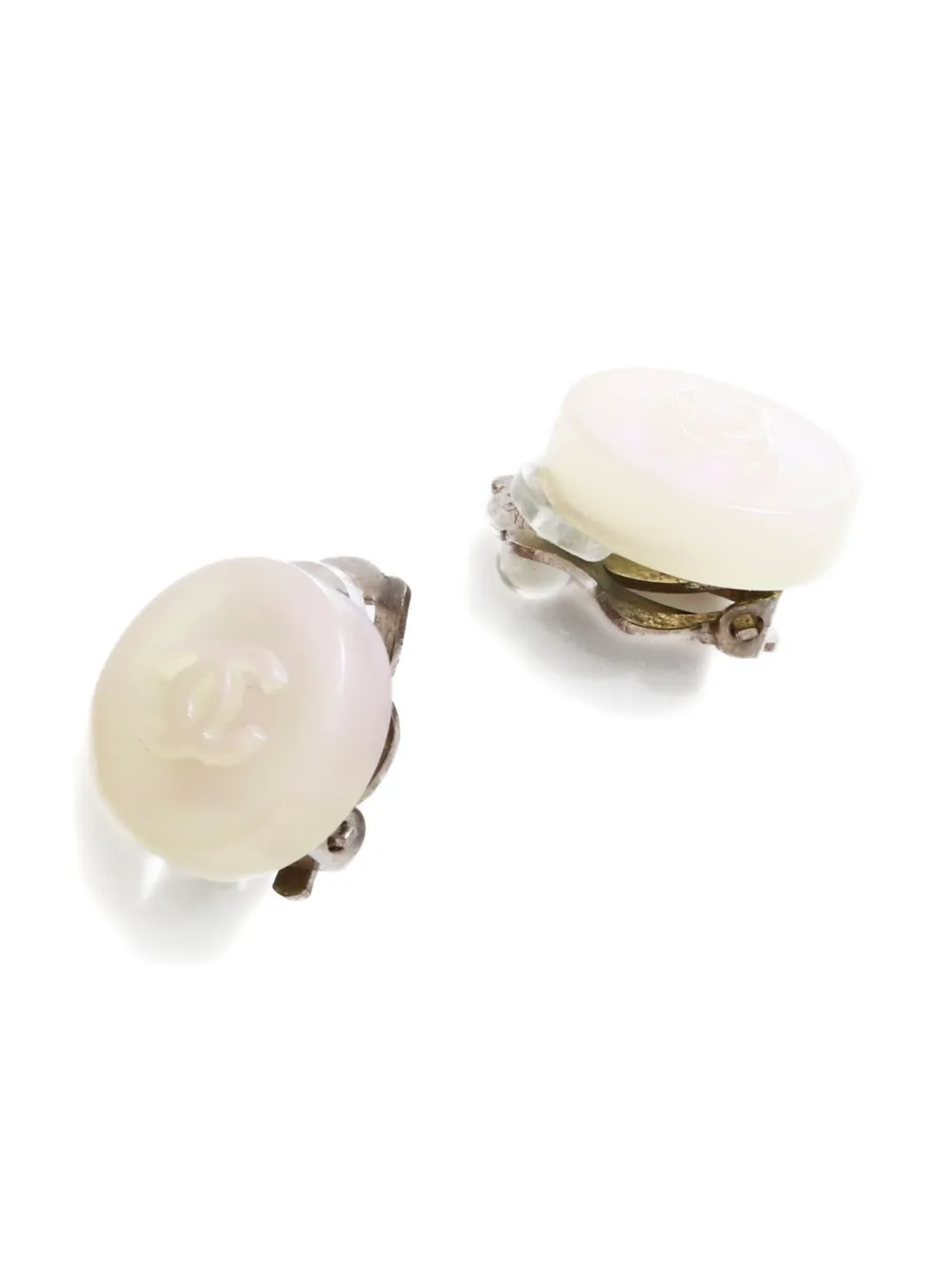 2000 Cc Mark Clip-On Earrings