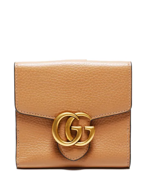 Gucci Pre-Owned GG logo leather wallet