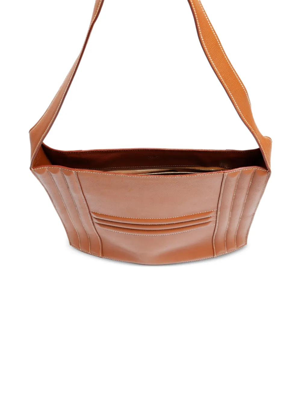 Hermès Pre-Owned 1970-1990 Cadena Kelly schoudertas Bruin