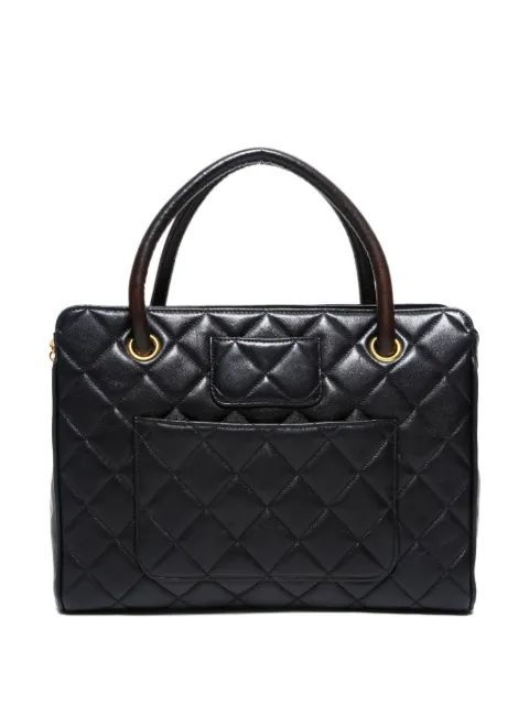 CHANEL Pre-Owned 1996-1997 matelasse tote bag