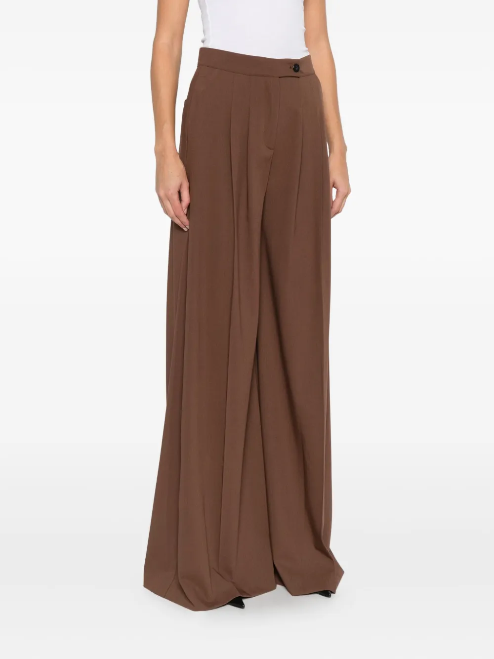 LE SULLY STUDIO Plooibroek Bruin