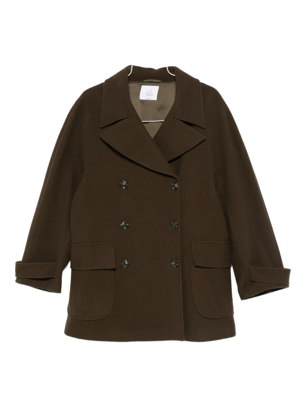 LE SULLY STUDIO double-breasted coat | verde | Image 1