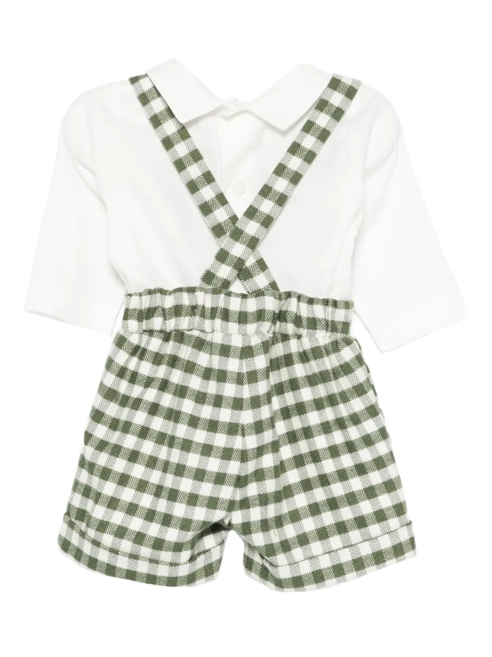 La Stupenderia gingham-print romper | Shorties | Image 2