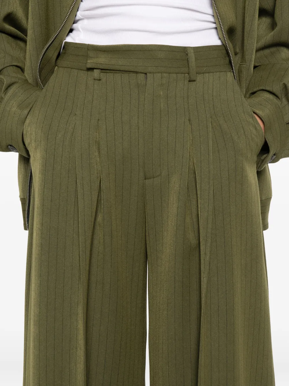 LE SULLY STUDIO Plooibroek Groen