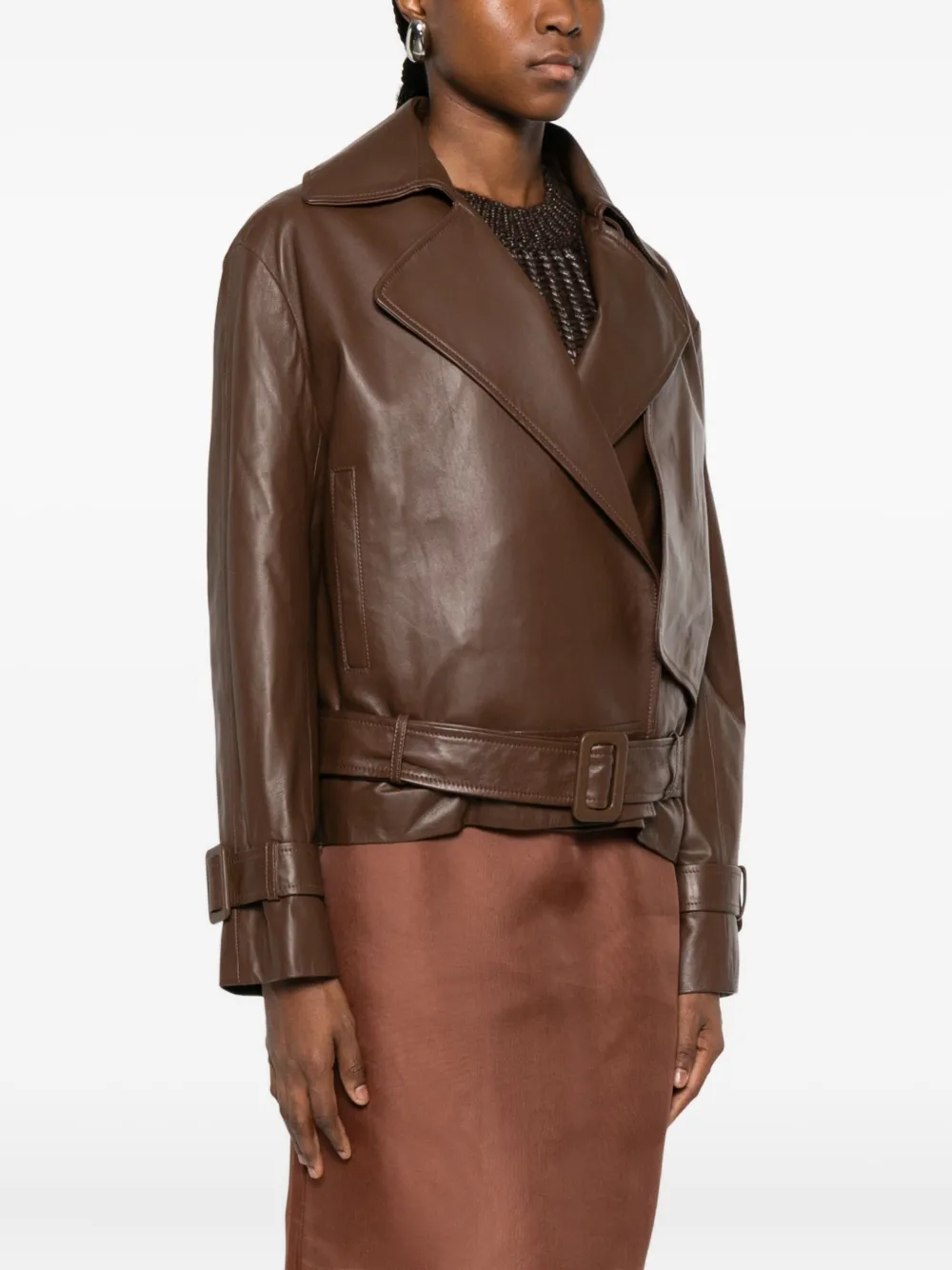 Antonelli Jas met riem Bruin