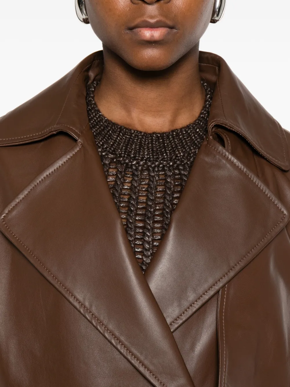 Antonelli Jas met riem Bruin