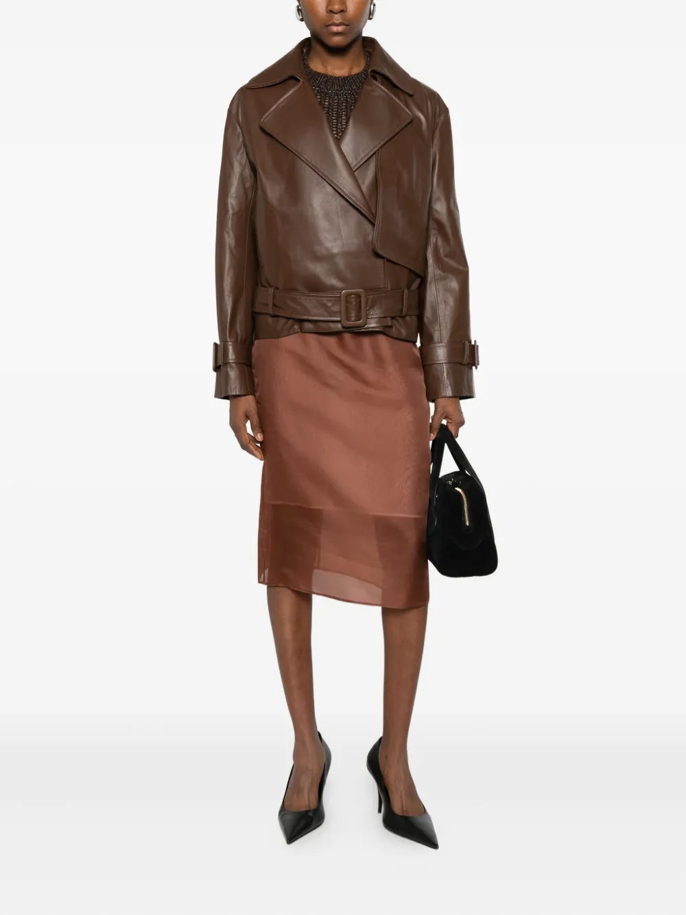 Antonelli chamarra con cinturón | Chamarras de piel | Image 2