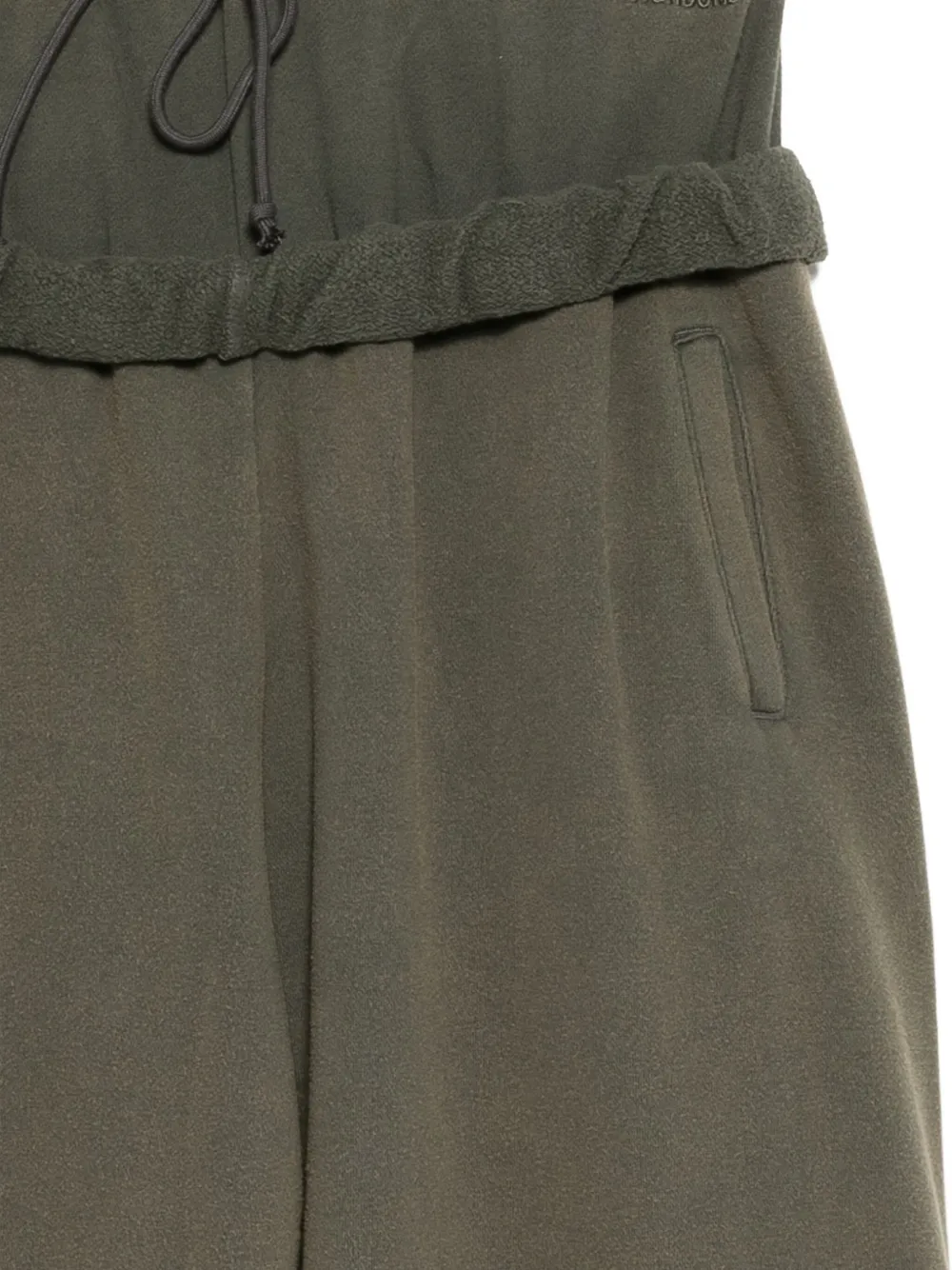 We11done Gelaagde roll-up trainingsbroek Grijs