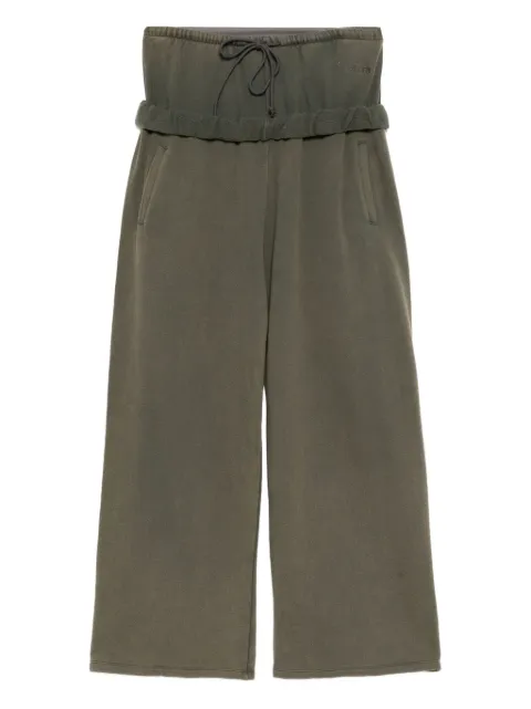 We11done Layered roll-up track pants