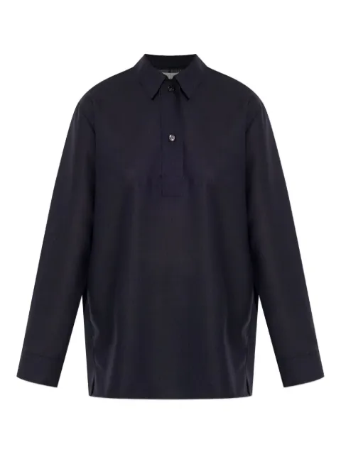 Studio Nicholson Pinole wool polo top