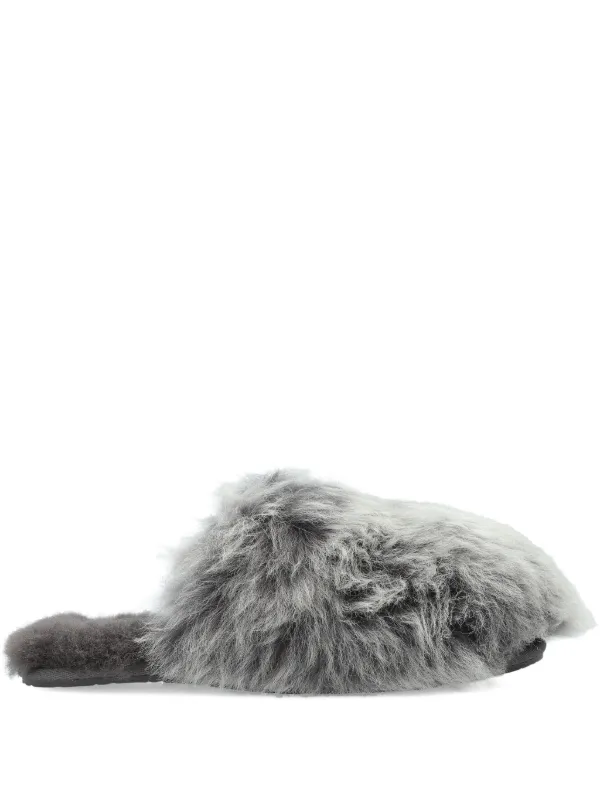 UGG ファーライニング スリッポン | グレー | FARFETCH JP