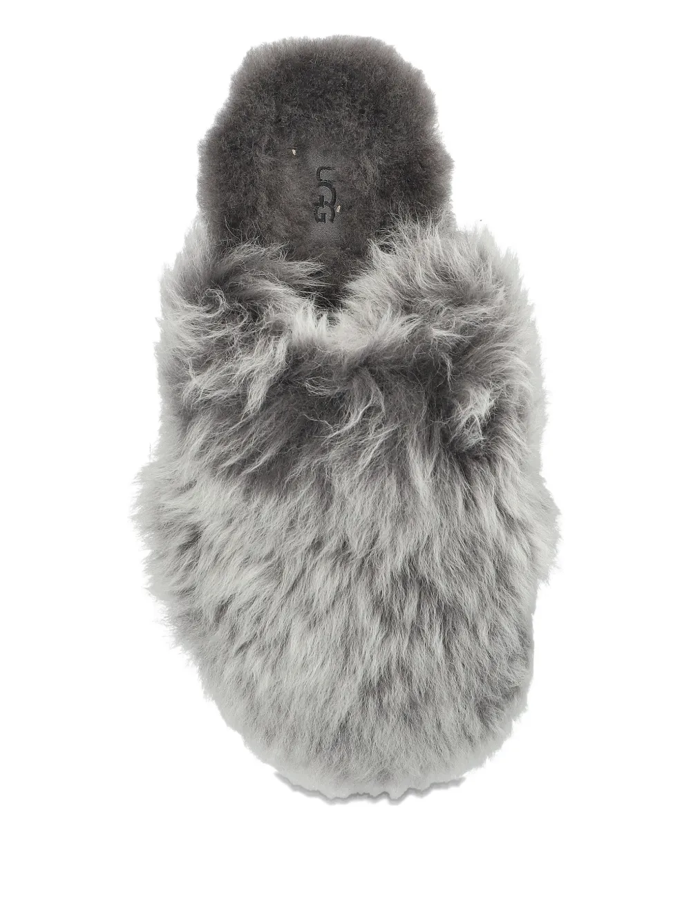 Ugg Fur-lined Slippers In Gray