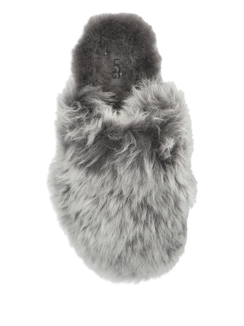  Ugg Fur-lined Slippers - Grey 