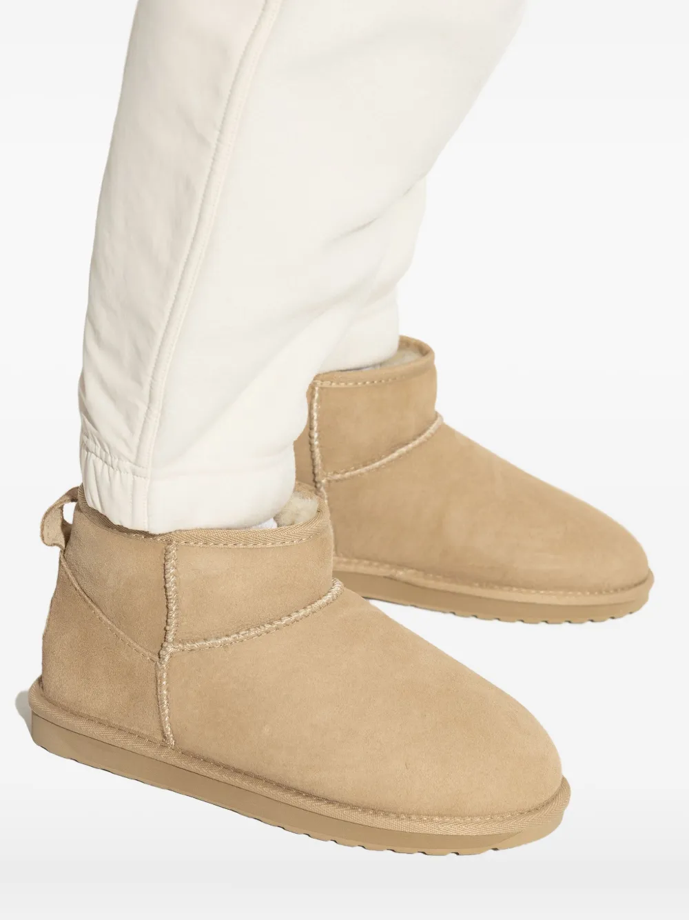 Emu Australia Suede Boots In Neutral