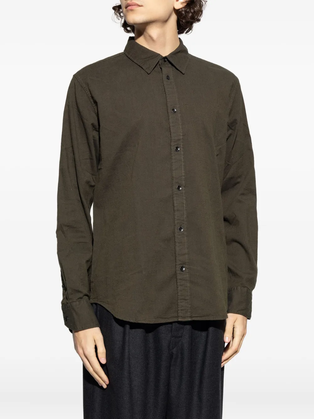 rag & bone Overhemd met knopen Groen